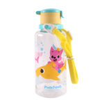 Pinkfong Shoulder Strap Straw Bottle - 380ml