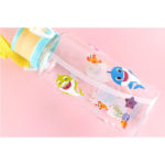 Pinkfong Shoulder Strap Straw Bottle - 380ml - Image 3