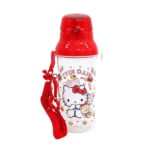 Skater Hello Kitty Cookie One-Touch Clear Water Bottle 480ml